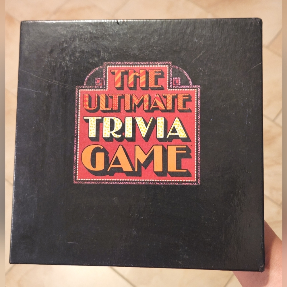 Vtg 1984 The Ultimate Trivia Game  Premium Edition by Newsweek